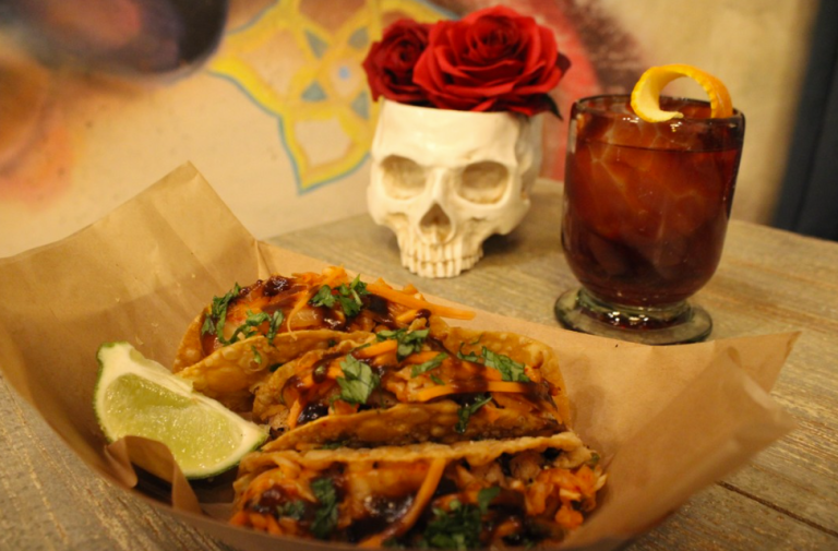 Fresh birria-style tacos from Mas Por Favor in Las Vegas, perfect for guests looking for the best slow-braised, cheesy birria flavors nearby.