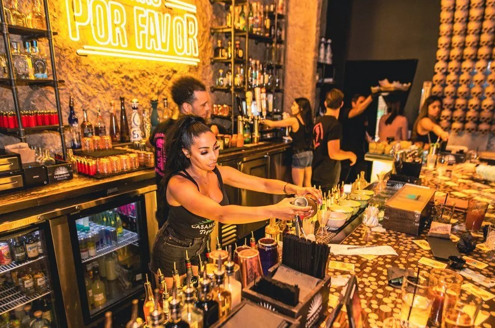spot known for creative cocktails and nightlife vibes