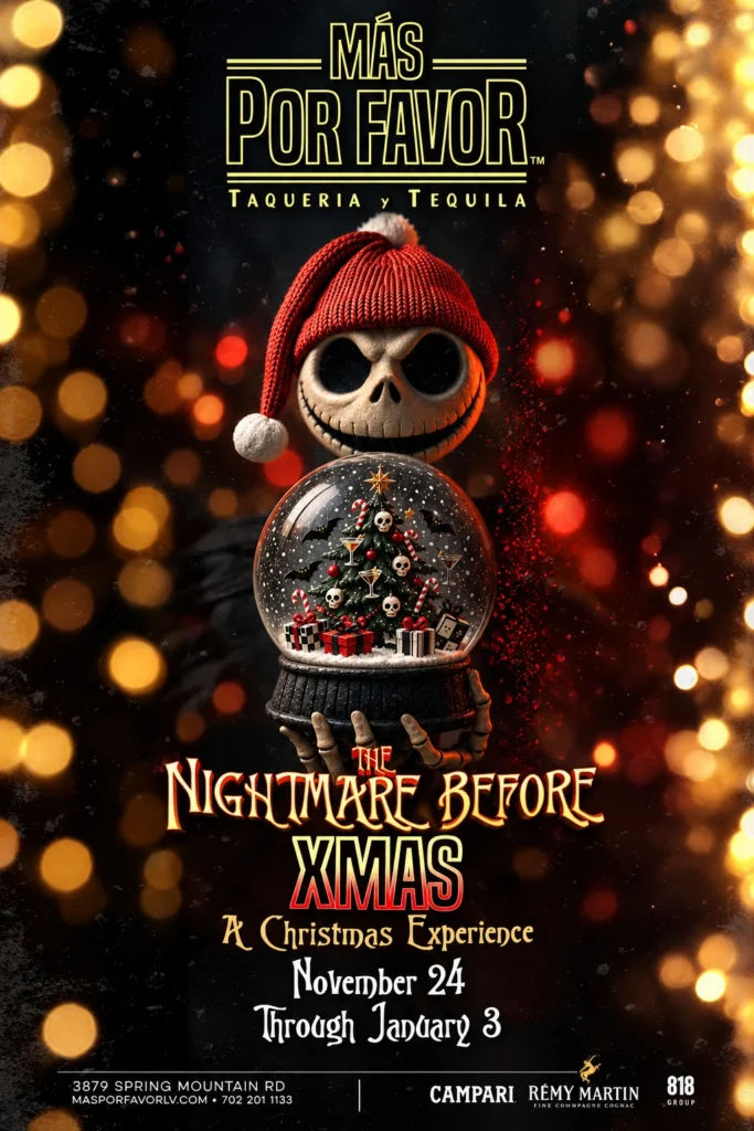 The Nightmare Before Xmas – A Christmas Experience at Más Por Favor